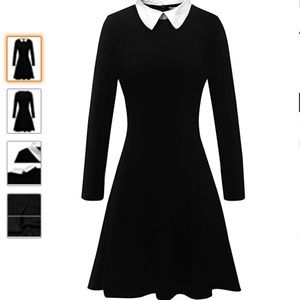 LONG SLEEVE COLLAR DRESS